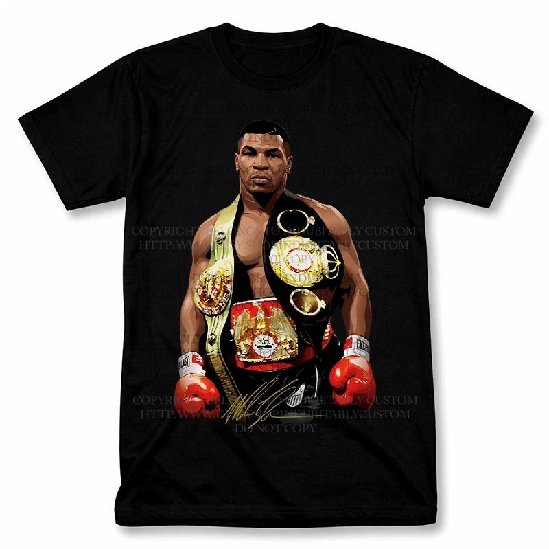 Mike Tyson Undisputed World Heavyweight Champ Graphic T Shirt Vintage Boxing Tee M