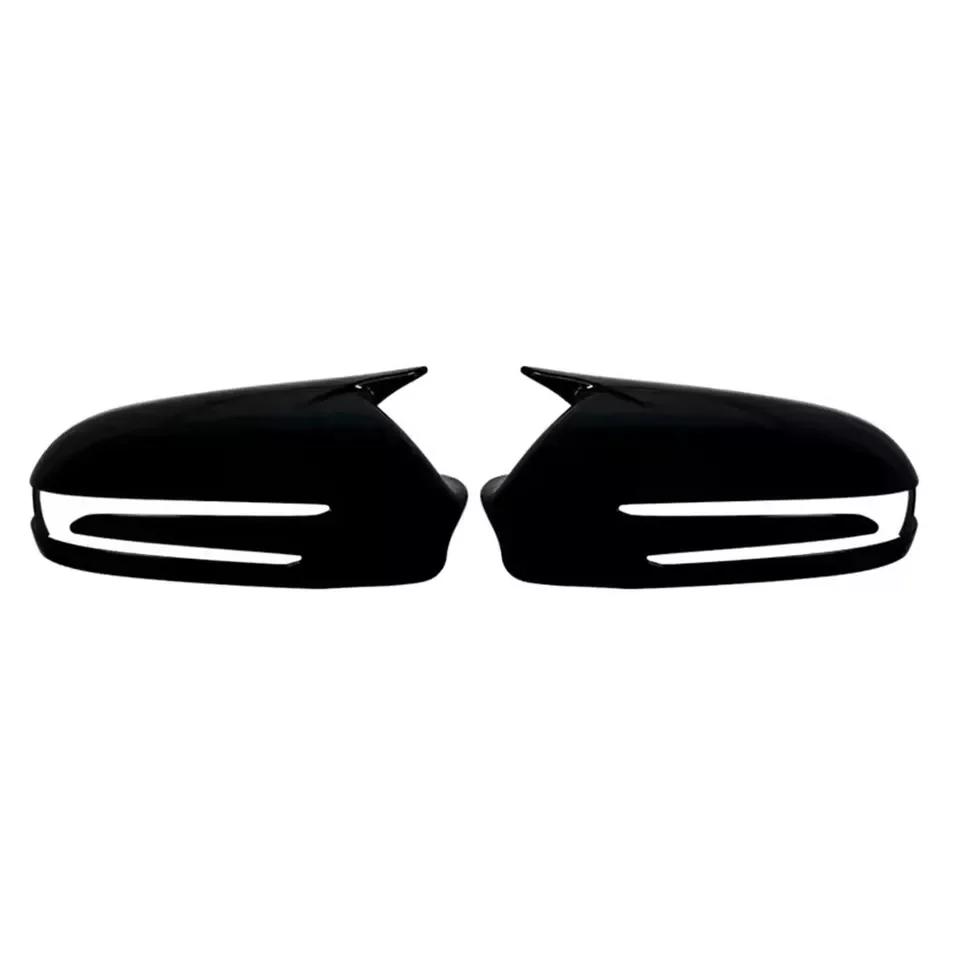 For Mercedes Benz W207/C207 CLS Class W219 R230 R171 2009-2011 Sticker Rearview Side Mirror Cover Wing Cap Exterior Case Trim