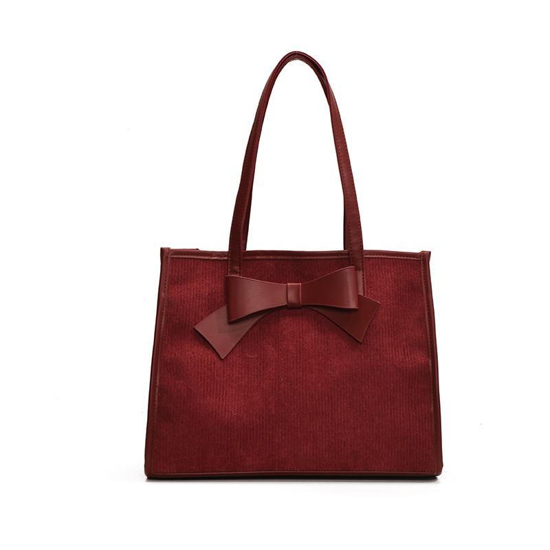Bag Women's Bag Fashion Premium Bridal Bag Red Wedding Large Capacity Casual Shoulder Tote Bag