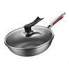 Wutuo Kangerle 32cm Antihaft-Haushaltswok mit Deckel