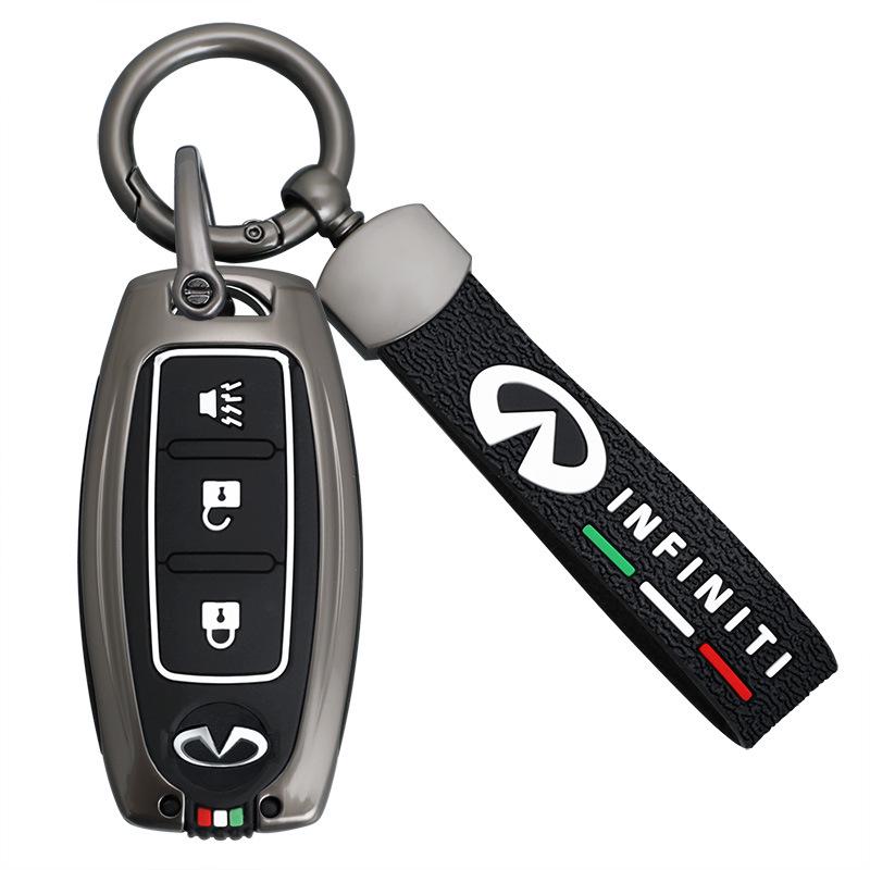 Infiniti Schlüsselhülle: Kompatibel mit Q50L, Q70, QX50, QX60, FX35 - Metallgehäuse & Schlüsseltasche