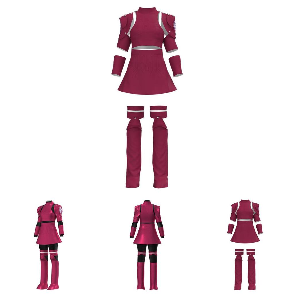 M3gan Cosplay Costume For Kids With Polyester And Material For Halloween And Anime Role Play