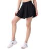 Women's High-Waisted Skirted Yoga Shorts - Double Layer, Anti-Exposure, Casual Sportwear.