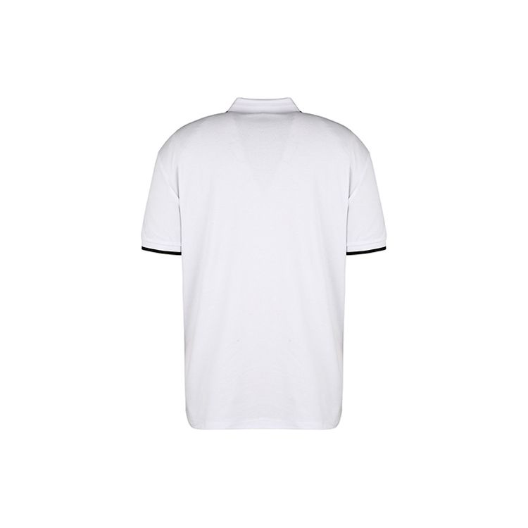 Emporio Armani Ss21 Casual Collar Short Sleeve Polo Shirt Men Tops White 3K1FA4-1JPTZ-0169