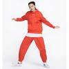 Nike Ensfarvet Logo Print Snøring Hettegenser Dame Topper Rød DQ5861-633