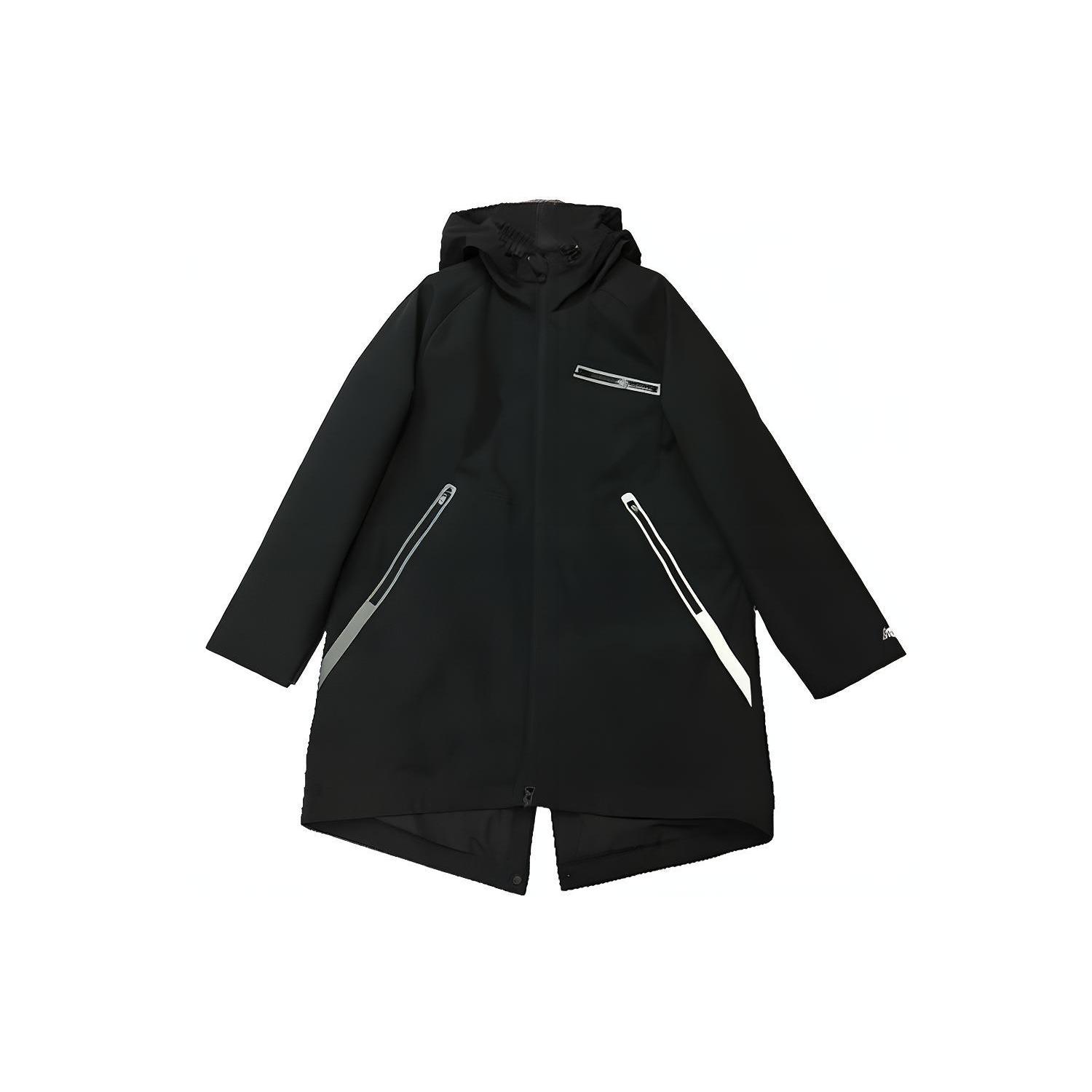 Куртки New Balance Унисекс Черные С капюшоном Умеренные Другие NA81R042-BK L