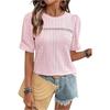 Women's Fashionable Loose,fitting Casual Summer Short,sleeved T,shirt
