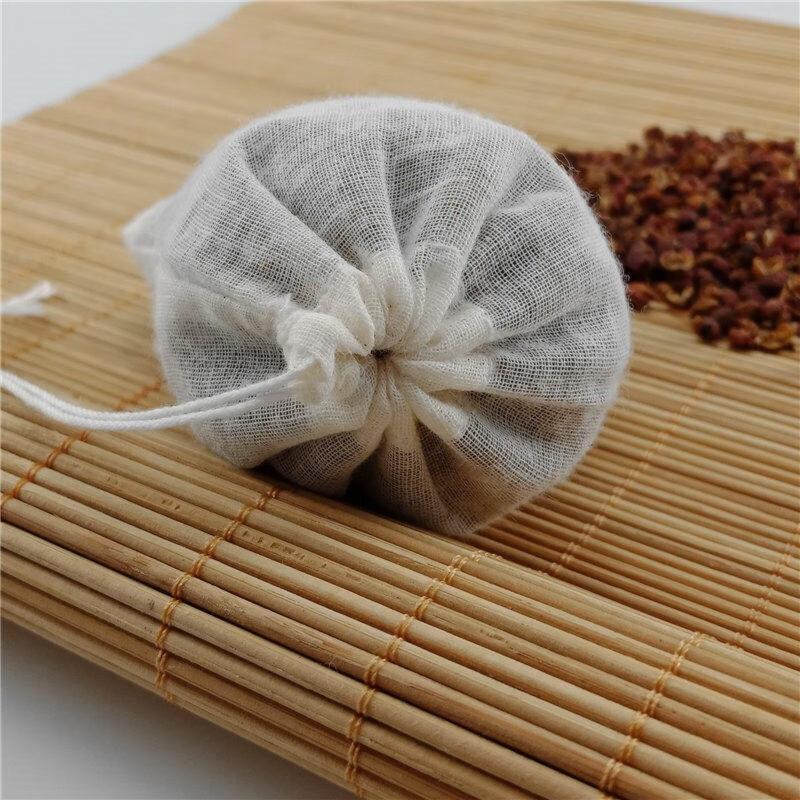 Quanshi Soup Strainer Bags, 10*15cm, 30 Pieces, for Stewing Fish And Meat, Straining Liquids, Filtering, Seasoning, And Decoction Bags