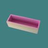 Rectangular Silicone Soap Mold & Wood Box for DIY Cold Process Soap Making (1200g Capacity)