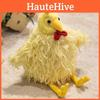 Longhaired Chick Plush Toy Cartoon Chicken Stuffed Animal For Kids And Collectors