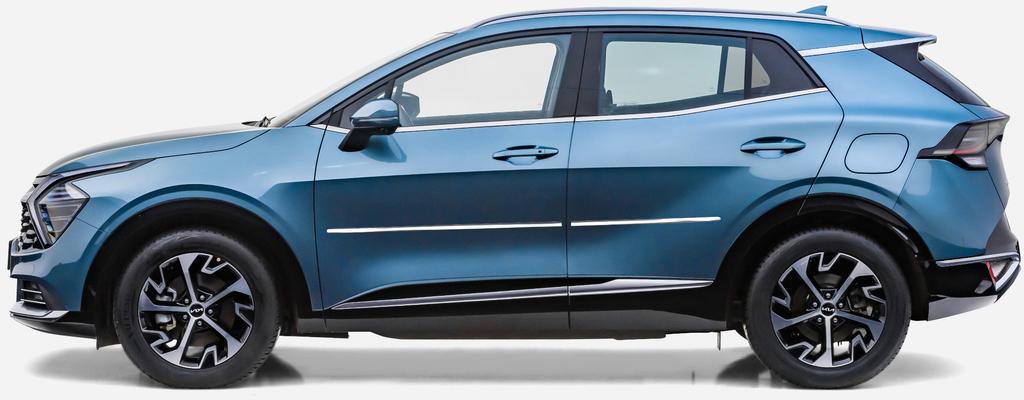 Chrome Protective Strips For Kia Sportage V 2021+ - Elegant Protection And Style