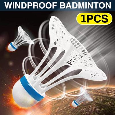 1 pz antivento badminton plastica nylon allenamento professionale super resistente per giocare a palloni da allenamento all'aperto