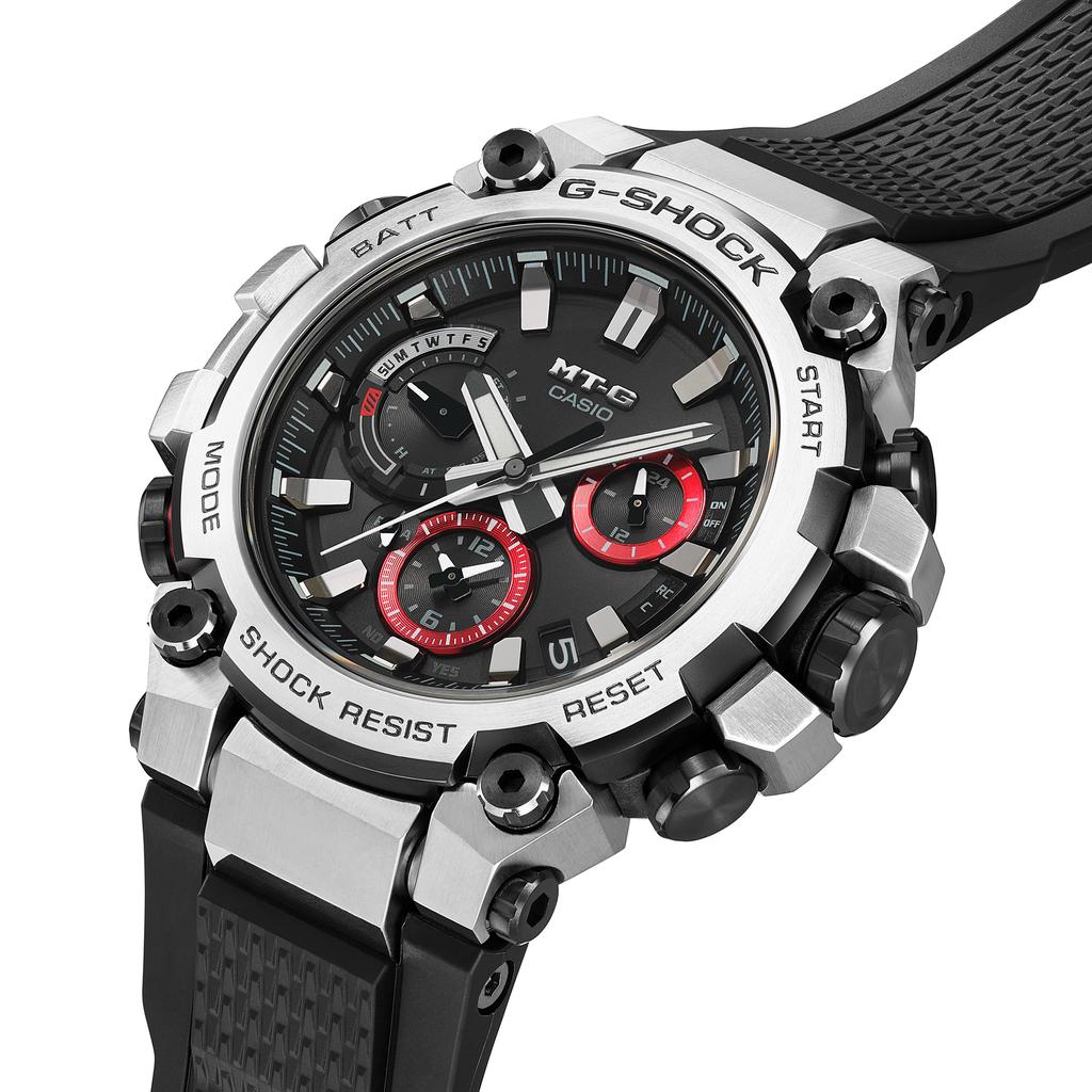Casio G-SHOCK Men's Stainless Steel 200M Water Resistant Quartz Watch MTG-B3000-1A