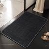 Bathroom Floor Mat Bathroom Door Mat Absorbent Non-slip Floor Mat Household Door Mat Toilet Bathroom Quick-drying Carpet
