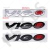 1Pc 3D ABS VIGO Emblem Rear Trunk Logo Car Letter Sticker HILUX Tailgate Trunk Decal Badge Auto Body Decorative Accessories