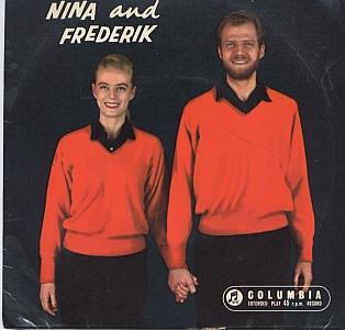 7inch Record NINA FREDERIK Nina And Frederik SEG7926 Columbia 1959 UK CountryFolk Used