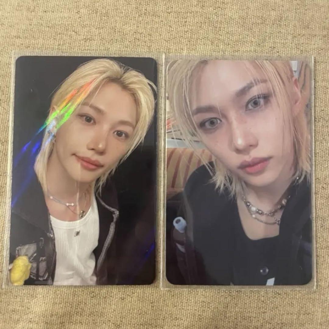 

[USED] Stray Kids Karma Felix Trading Card HMV Holo Compact