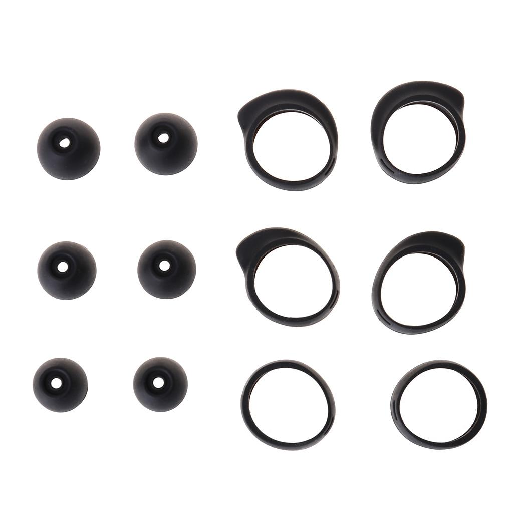 Headphone Eartip Earbud Ear Cover Earplugs Anti-slip Sleeve for In-Ear Ear Phone
