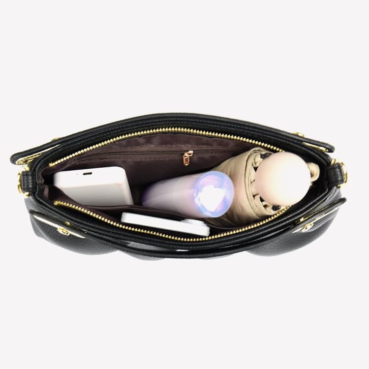 Fashion Pleated Women's Handbag Shoulder Messenger Bag