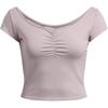 Motion Skin-Friendly Training Short Sleeve T-Shirt Women T-Shirts Fatigue-Gray 1386726-015