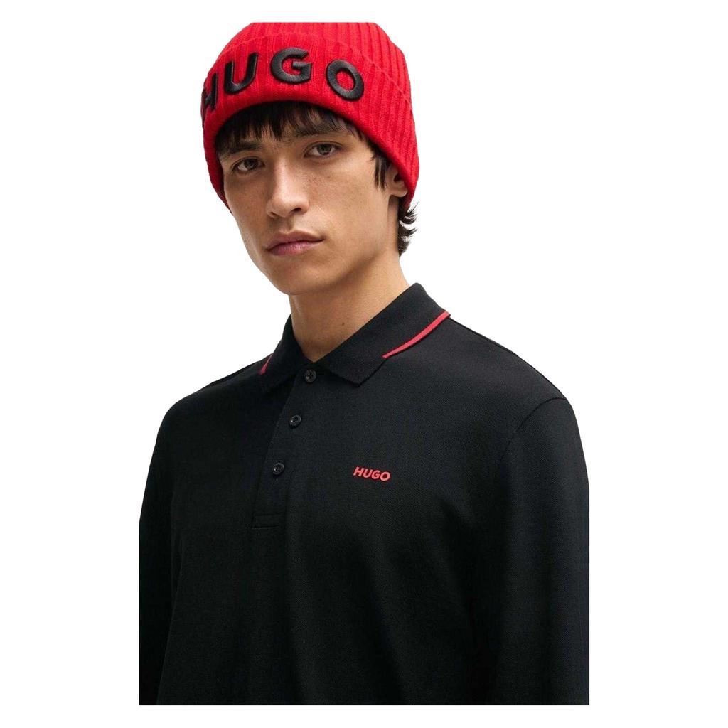 Hugo Mens Derriko Long-Sleeved Polo Shirt