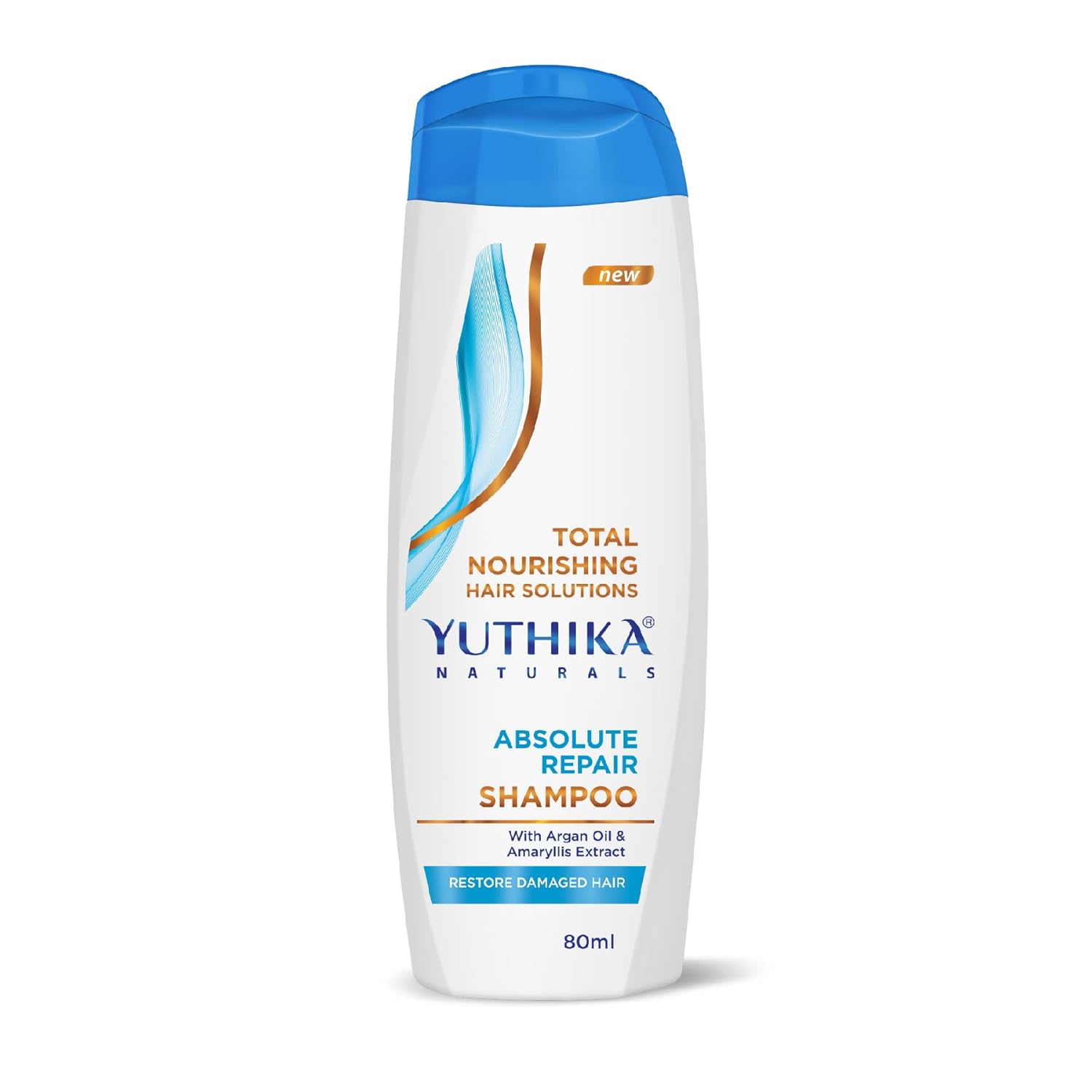 Yuthika Absolute Repair Shampoo For Damaged Hair 80ml | Total Nourishing Hair Care For Men & Women