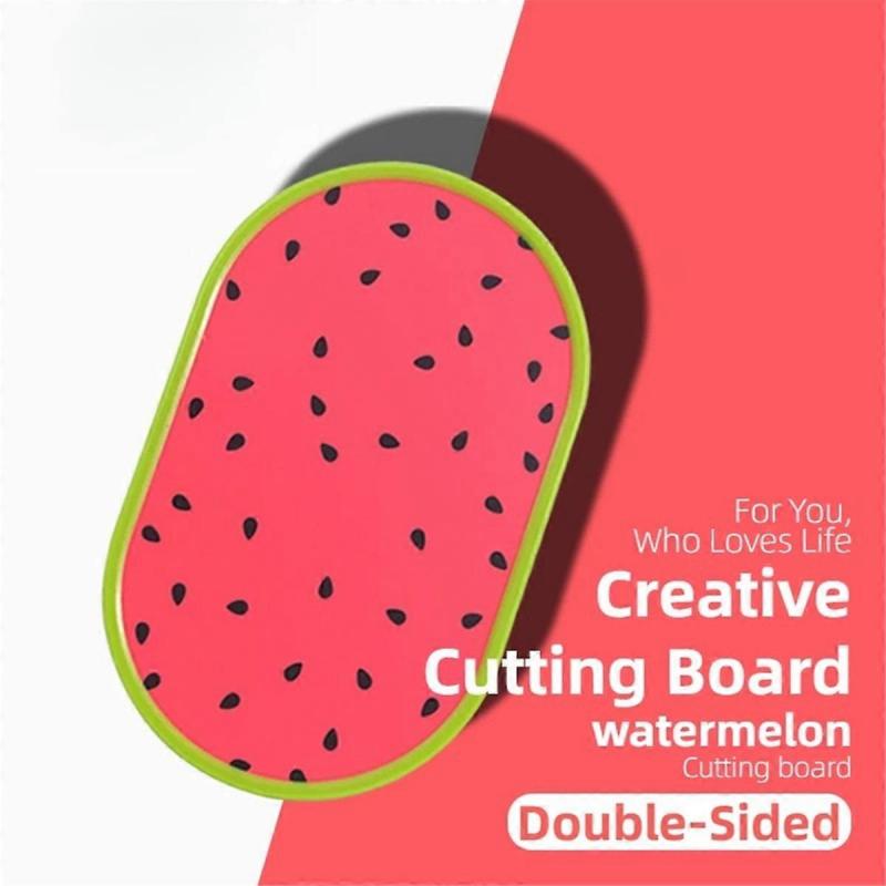 Cutting Board Watermelon Avocado Double-Sided Cute Fruits Vegetable Cutting Board Chopping Board Kit