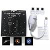 2-In-1 With 3 Filmdiscs Projector Night Light Home Background Ambient Light Bedroom Car Decor Kids Gift Decor Night Light