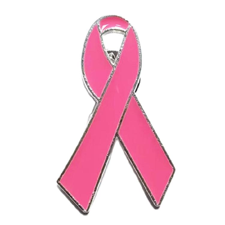 Enamel Pink Ribbon Brooch Pins Breast Cancers Awareness Hope Lapel Badges Women 1 розы красного