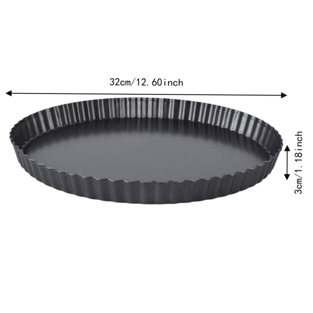 Non Stick Tart Pan Carbon Steel Pizza Pan New Baking Pan  Oven Cooking