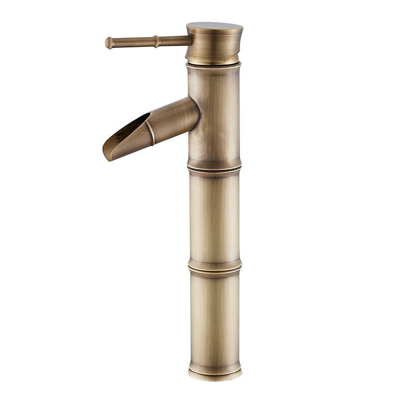 Yang an Vintage Bamboo Single Cold Basin Faucet