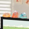 4pcs/set Computer Display Computer Monitor Decoration Center Console Doll  Monitor Screen