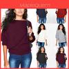 Soft And Cozy Women's Long Sleeve Baggy Pullover Top Knitted Oversized Sweater Jumper