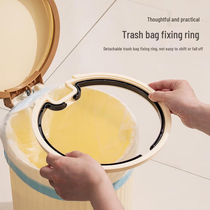Press Foot Pedal Trash Can