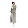 Tea-Toned Summer Chic: Salt-Style Denim Jacket & Dress Set - Trendy, Youthful, and Elegant.