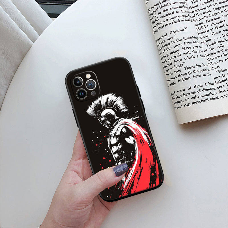 IR25 Spartan Warrior Case for Samsung A06 A35 A25 A24 A15 A05S A05 M55 M35 M15 A02 A12 A13 A10 A16 A20 A30 A22 A31 A32 A33 A42 A50