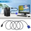1.8 M Adapter Cable HDMI-compatible Male To VGA 1080P Male HDTV with Audio Adapter Cable HDMI-compatible TO VGA Cable (1/2PCS)