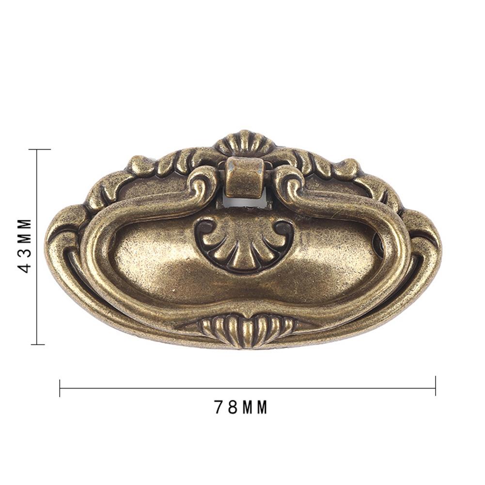 5pcs Furniture Handles Drawer Cabinet Handles Jewelry Box Decorative Pull Handles Vintage Drawer Knobs Furniture Hardware