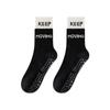 Yoga Socks Professional Women's Mid Tube Socks Pilates Sports Fitness Socks Non Slip Socks