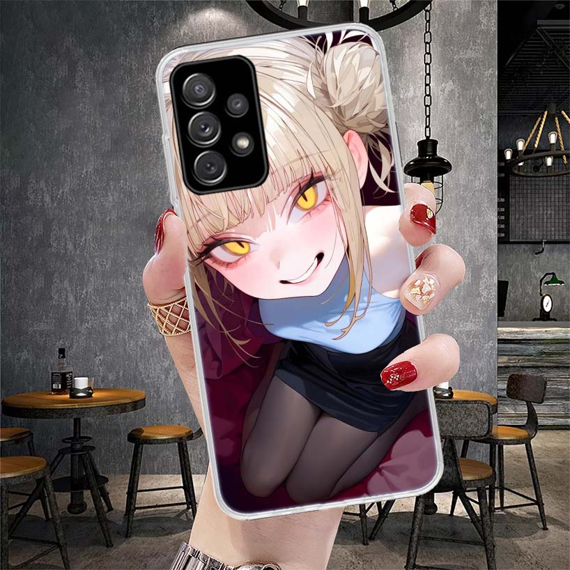 Himiko Toga My Hero Fashion Soft Phone Case For Samsung Galaxy A13 A14 A15 A16 A17 A53 A54 A55 A56 A57 A33 A34 A35 A36 A37 A23 A