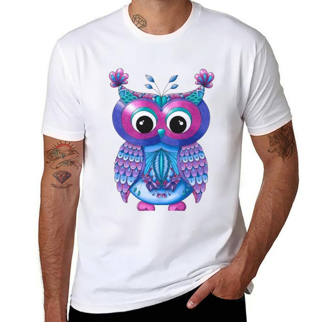 Girl Owl Tshirt Unisex T Shirts For Unisex Cotton T Shirt Pack Tshirt