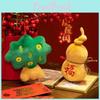 Lu Fu Double Full Gourd Plush Toy Cute Backpack Pendant Hanging Decoration Doll