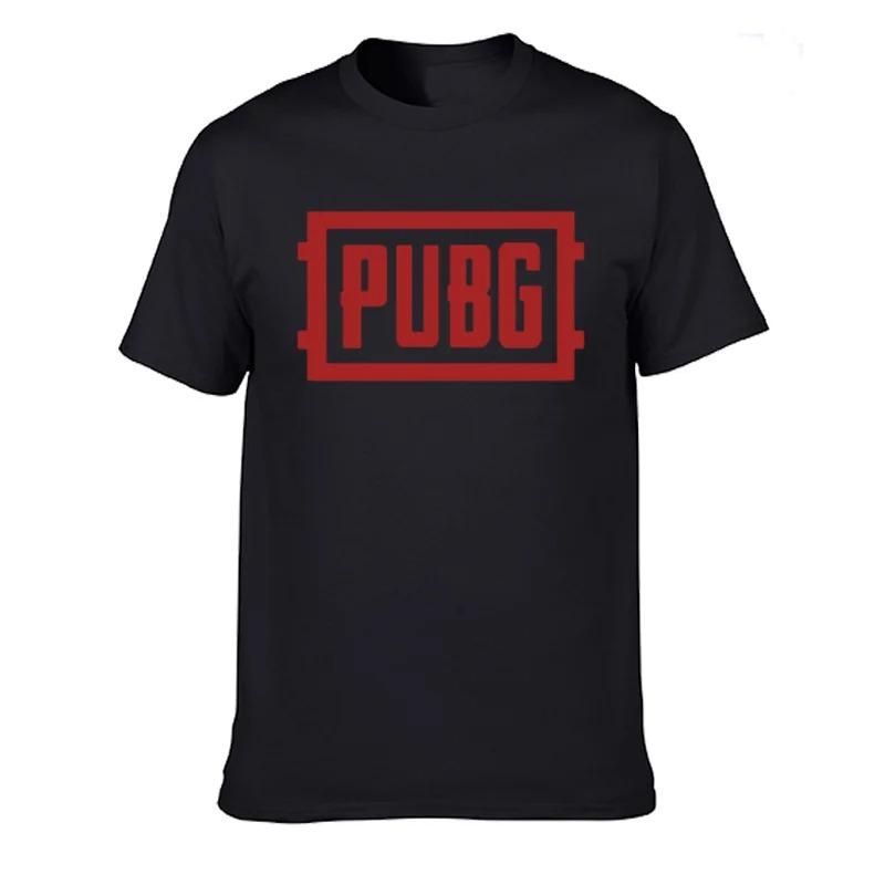 Trička Krátký Rukáv Kulatý Výstřih Nové Tričko pro Muže Fanoušci Her Dárek Přítel Dárek Tištěné Bavlna PUBG Bavlna Volné TRIČKA Topy