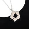 BLUE LOCK Anime Necklace Stainless Steel Soccer Pendant Cosplay Jewelry Gift For Women Men
