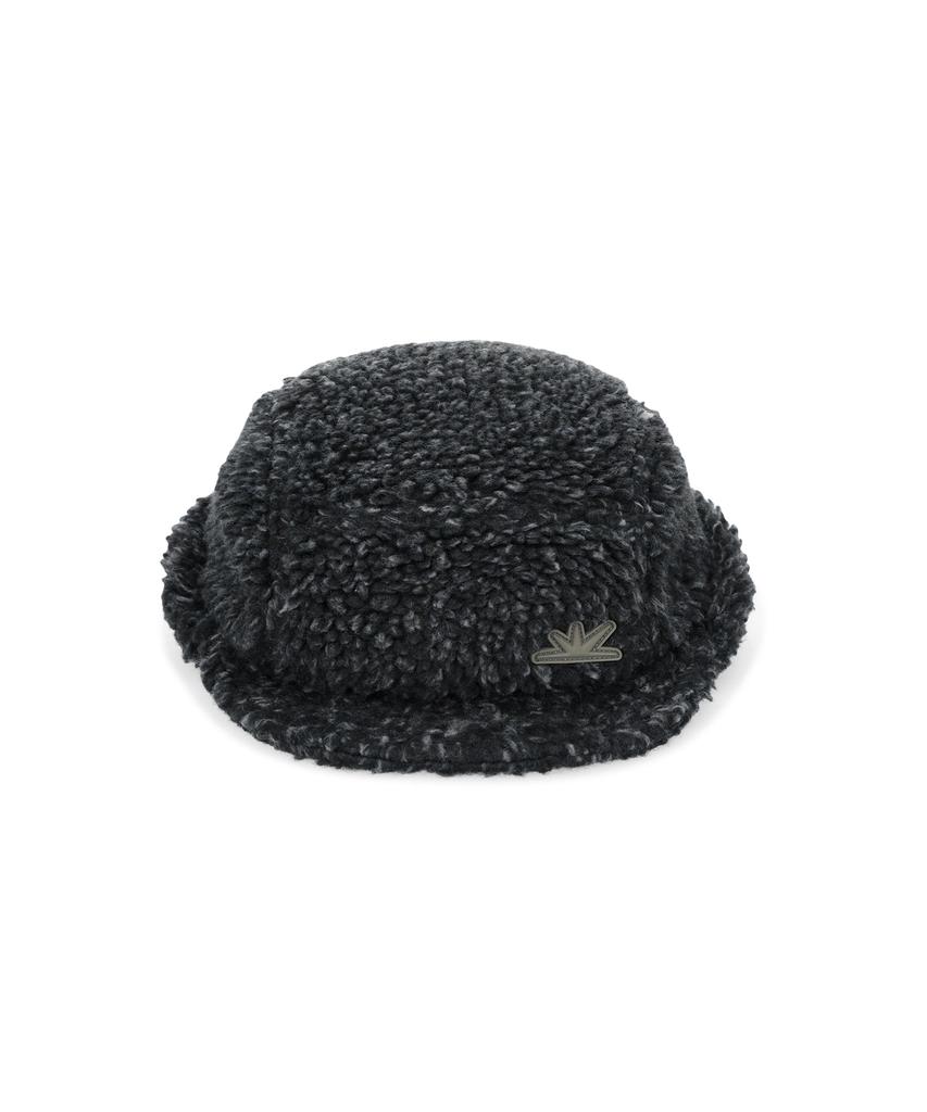 Sseonleobeutueo Sherpa Fleece Earflap Cap Heather Charcoal