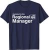 Assistant to the Regional Manager Graphic Print Cotton Short Sleeve TShirt Casual Tee