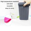 Insulation Silicone Heat Resistant Mat Storage Pouch Hair Straightener Bags