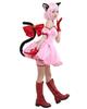 Miccostumes Women's Anime Cat Costume with Cute Pink Skirt (Size M)