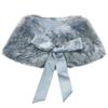 Kinder Plüsch Kunstfell Stola Umhang Prinzessinnen Umhang für Mädchen Winter Warme Bolero Jacke für Party Auftritt