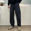 Men's Autumn and Winter Thickened Casual Pants Loose Straight-leg Sweatpants Sports Trousers Pants